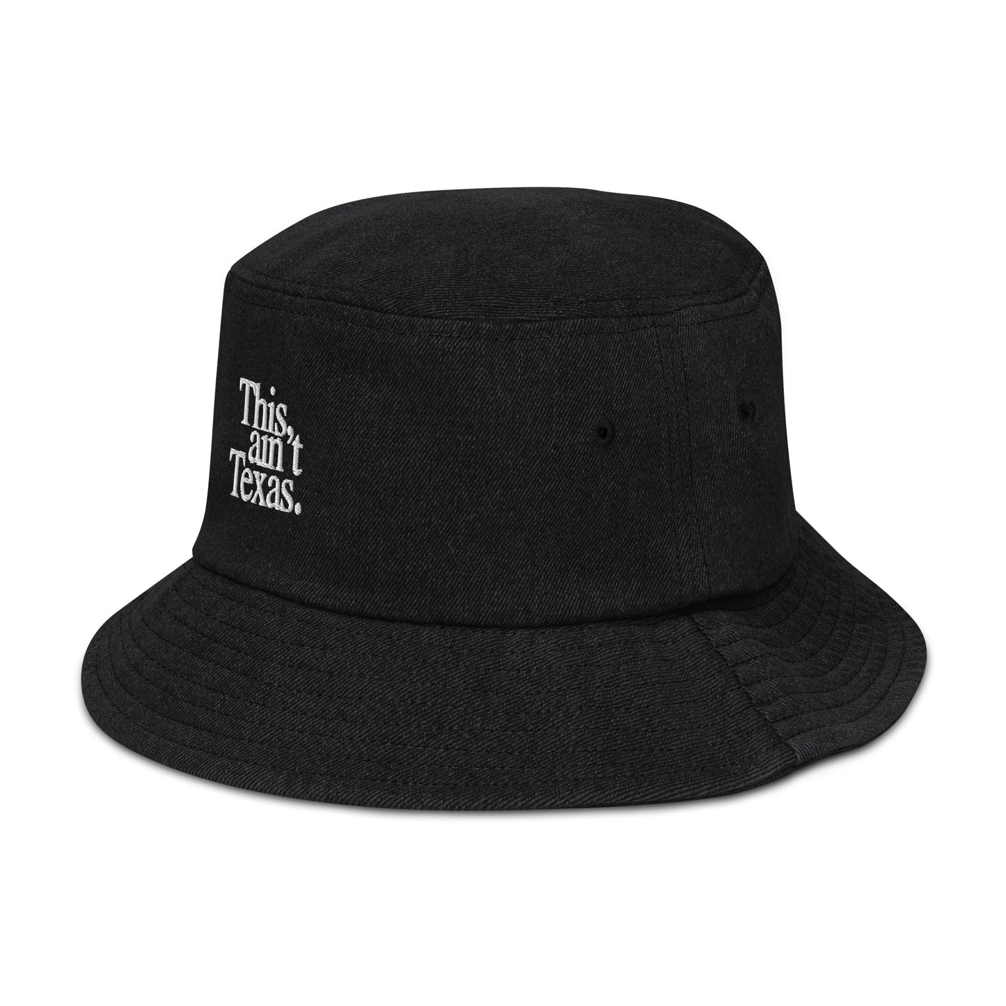 This Ain’t Texas Denim Bucket Hat