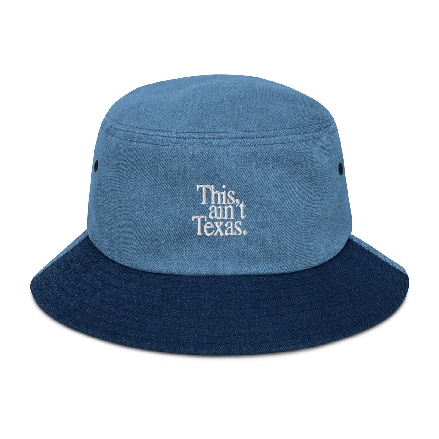 This Ain’t Texas Denim Bucket Hat